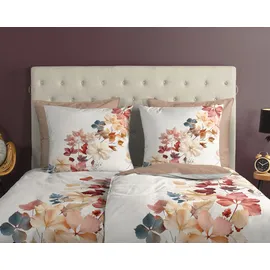 Good Morning Cocoo Blätter Beige 155 x 220 cm + 2 x 80 x 80 cm