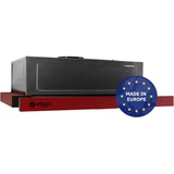 Wiggo WE-E632ERR Flachschirm-Dunstabzugshaube rot