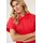 Culture Kleid Blusenkleid Rot L