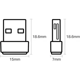 TP-Link Archer T2U Nano 600MBit WLAN-ac USB-Adapter