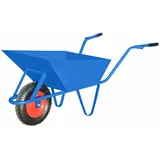 Awtools Schubkarre 85 l Blau