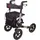 Antar Reise Rollator mit Luftbereifung grau/silber