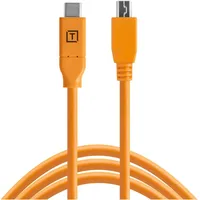 Tether Tools USB-C auf Mini-USB 2.0 4,60 m Orange