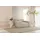 Fun Möbel Sessel Celes Premium Stoff Sven 80 x 80 x 80 cm Braun mit Zierkissen