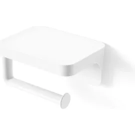 Umbra Toilettenpapierhalter, FLEX selbstklebende TP-Halterung/Regal weiß