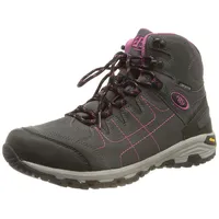 Brütting Damen Mount Shasta High Trekking-& Wanderstiefel, grau/schwarz/pink, 38