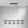 LUCE ambiente Design Honey 5-flg. 100 cm schwarz