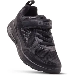 Kappa TURPIN Kinder Sneaker Turnschuh 261099K 1116 schwarz/grau 30