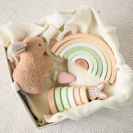 Bieco Kuscheltier Hase 20 cm Beige