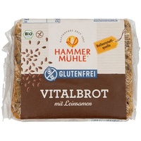 Hammermühle Vitalbrot mit Leinsamen glutenfrei 250 g
