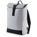 BagBase Reflective Roll-Top Backpack