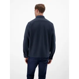 Lerros Overshirt Hemdjacke in Wolloptik - Classic Navy - XXXL
