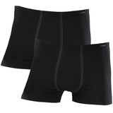 SCHIESSER Essentials Shorts schwarz XL 2er Pack
