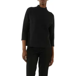 Strickpullover, mit Rollkragen, Gr. 40, black, , 26889626-40