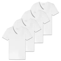 SCHIESSER Herren T-Shirt 4er Pack 2PACK T-shirt,