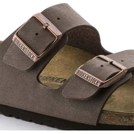 Birkenstock Arizona Birko-Flor Nubuk schmal mocca 37
