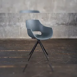 KAWOLA Zaja Kunststoff drehbar anthrazit