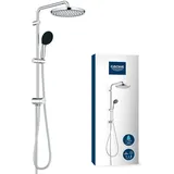 Grohe Vitalio Start System 250 Flex Rund mit Umstellung für die Wandmontage chrom