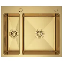 QLS AIDA 61 x 51 cm Edelstahl Gold