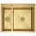 QLS AIDA 61 x 51 cm Edelstahl Gold