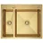 QLS AIDA 61 x 51 cm Edelstahl Gold