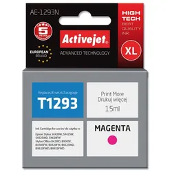 Activejet AE-1293N Tintenpatrone für Epson Drucker, Epson T1293 Ersatz; Höchste;