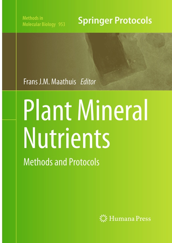 Plant Mineral Nutrients  Kartoniert (TB)