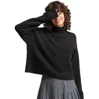Superdry für Damen. W6110419A Essential Vintage Pullover mit Rundhalsausschnitt