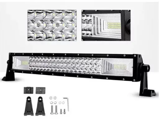 55 cm 324 W Leistungsstarker 7D LED-Bar (LED-Dioden-Scheinwerfer) mit kombiniertem Weißlicht 12 V / 24 V