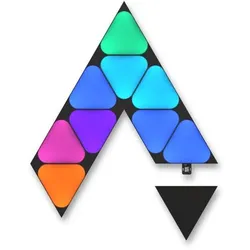 Nanoleaf Shapes Mini Triangles Ultra Black Expansion 10 PK