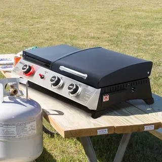 Royal Gourmet Tragbarer Gasgrill 3 in 1
