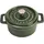 Staub Cocotte 28 cm rund basilikumgrün