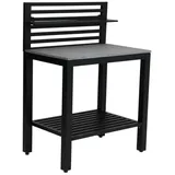 Brafab Outdoorküchen-Modul Arbeitsmodul Bellac Aluminium Schwarz