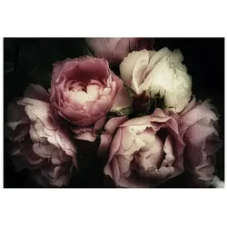 mySPOTTI Tischset »Rosa«, rechteckig, Kunstleder, rosa/schwarz