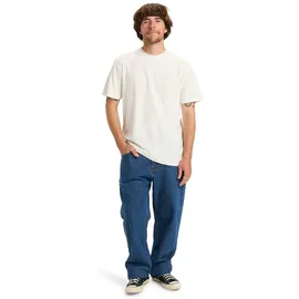 QUIKSILVER Slub Roundneck Herren, weiß,