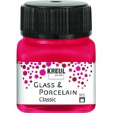 Kreul Glass & Porcelain Classic 20ml, karminrot (16206)