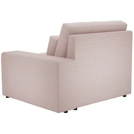 Sofa.de Element Einsitzer Armlehne links Branna ¦ rosa/pink ¦ Maße (cm): B: 116 H: 88 T: 120