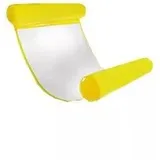 Wasserhängematten, Aufblasbare Schwimmbetten, Pool-schwimmstühle, Wassersofas, Strandmatten, Geeignet Für Pools, Strände Und Das Meer, Gelb.