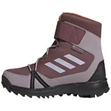 adidas Terrex Snow Velcro Quiet Crimson/Silver Dawn/Amber Tint 32