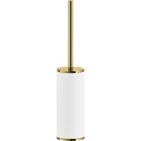 GESSI WC-Bürstengarnitur Inciso Gold/Weiß 2