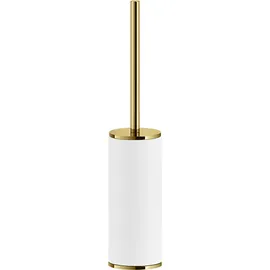 GESSI WC-Bürstengarnitur Inciso Gold/Weiß 2