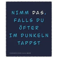 Brillenputztuch"Im Dunkeln" von Rannenberg & Friends