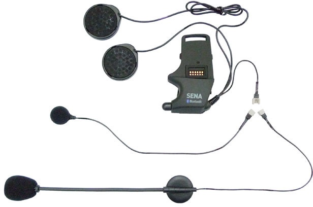 Sena SMH10/SMH10S Helm klem Kit microfoon & bedrade microfoon, zwart, Eén maat