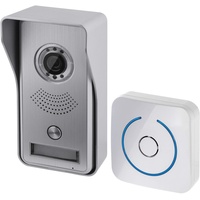 EMOS Video-Türklingel WLAN mit App-Steuerung / Wireless Video-Türsprechanlage mit Kameraeinheit, Klingel und App für Gegensprechfunktion, Bewegungserkennung