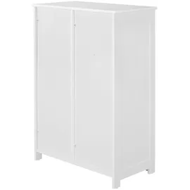 Wohnling Badschrank 56 x 83 x 30 cm Weiß