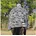Outdoor-Fliegendecke Comfort Pro Zebra 145 Schwarz/Weiß