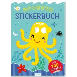 Trötsch Verlag Trötsch Mein allererstes Stickerbuch Tintenfisch