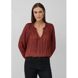 s.Oliver Fließende Satinbluse rot 42
