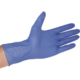 megro Nitril Untersuchungshandschuhe blau 30 cm lang Gr. L unsteril puderfrei 100 Stüc...