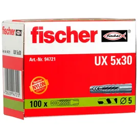 Fischer UX 5 x 30 Universaldübel 100 Stück